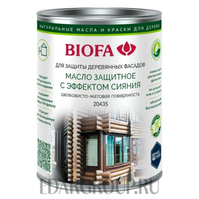 2043S BIOFA Масло защитное для наружных работ с эффектом сияния
